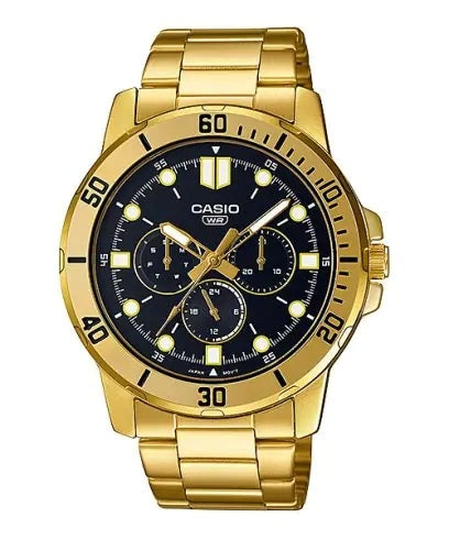CASIO COLLECTION DIVER MULTIFUNCTION - BLACK MTP-VD300G-1EUDF