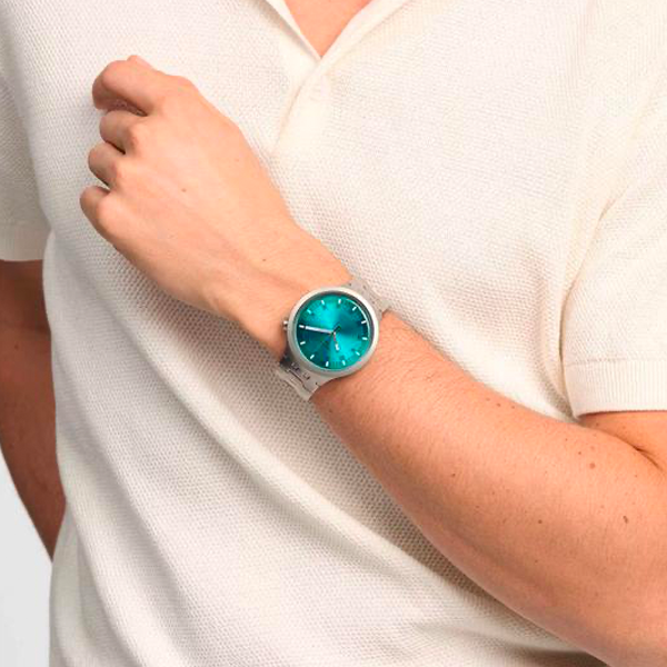 SWATCH AQUA SHIMMER SB07S100G
