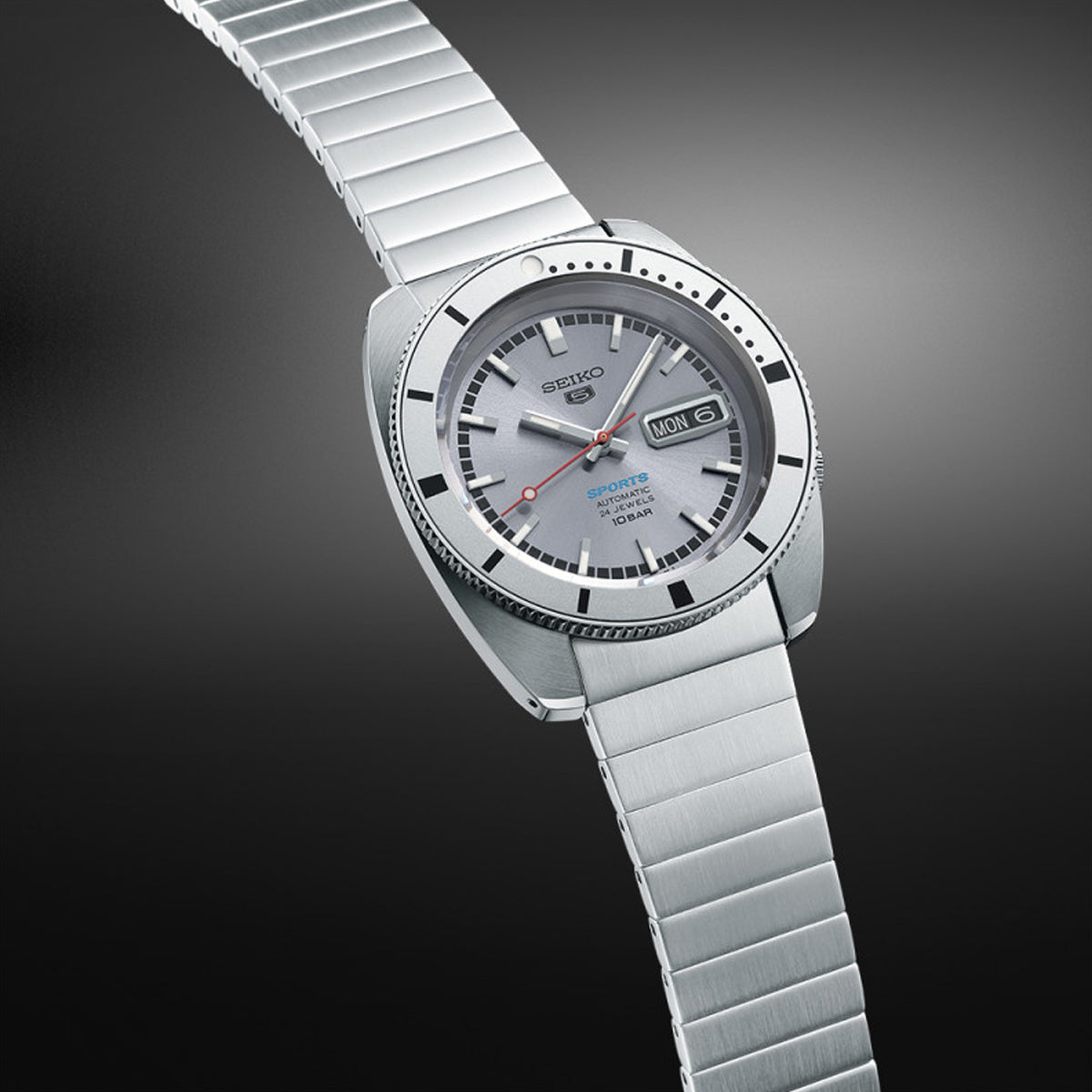 SEIKO 5 ASH BLUE HERITAGE 1968 LIMITED EDITION SRPL03K1