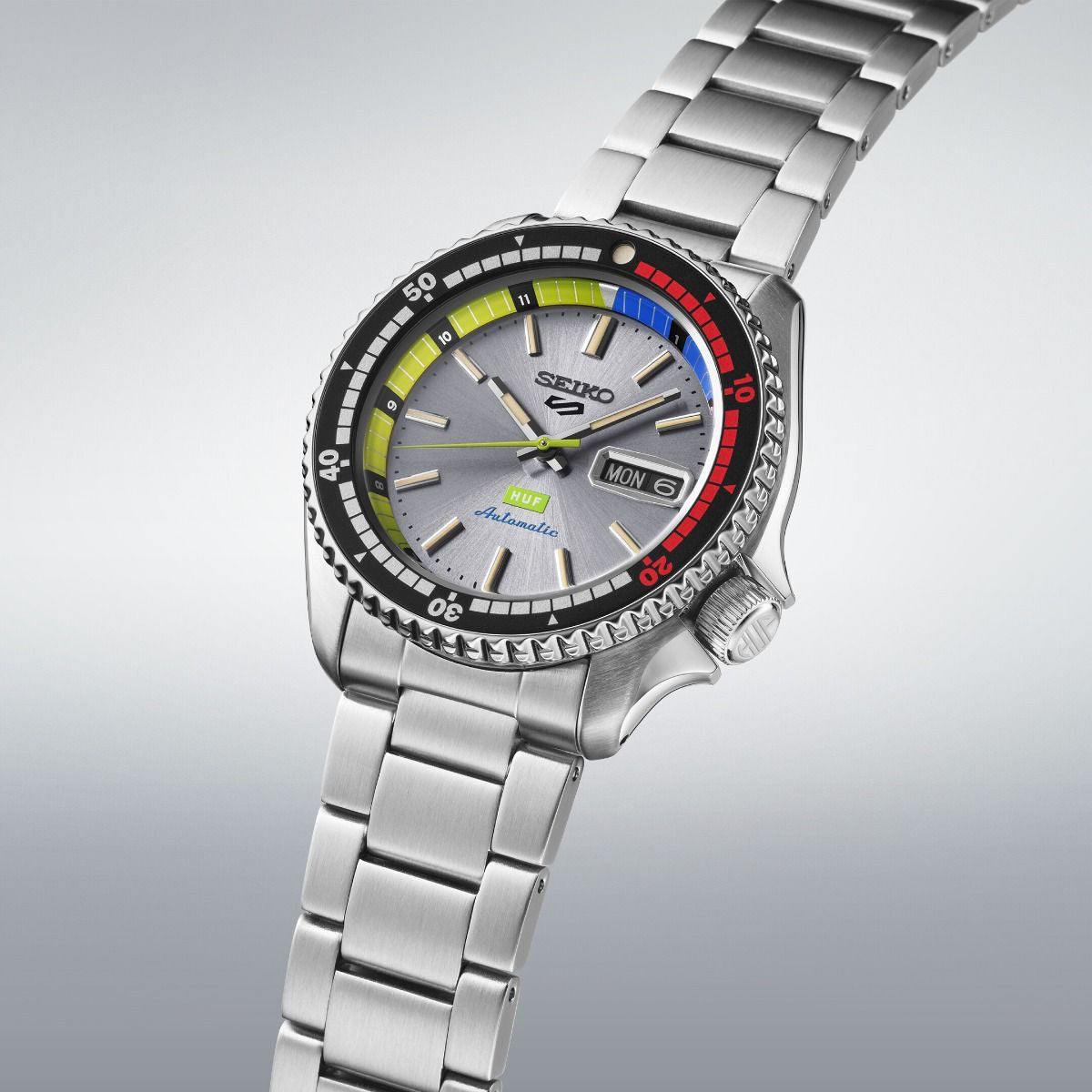 SEIKO 5 SPORTS - КОЛЛАБОРАЦИЯ С HUF - ЛИМИТИРОВАННАЯ СЕРИЯ SRPL33K1