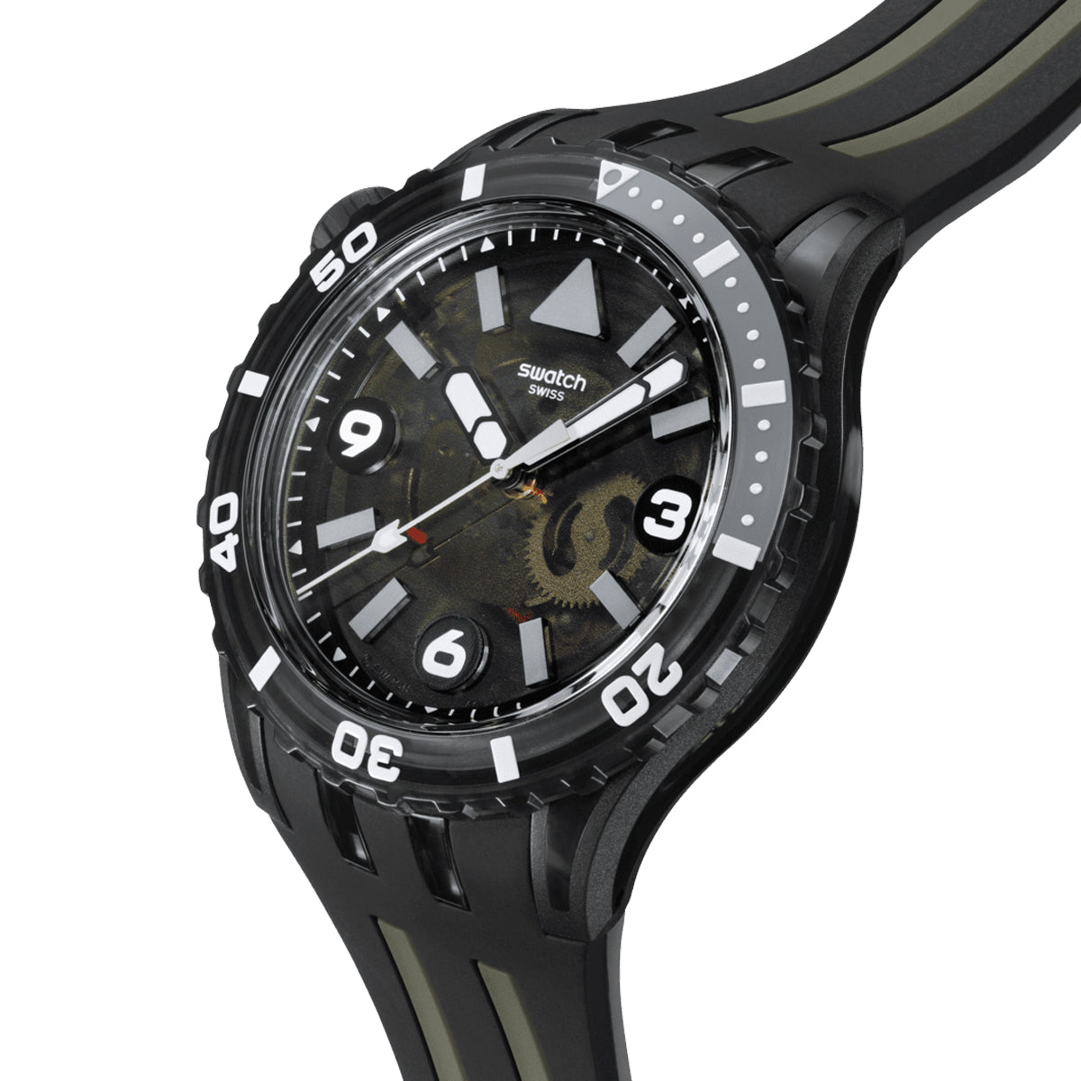 SWATCH BLACK SEA NETTLE SSCU09B100