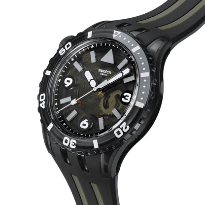 SWATCH BLACK SEA NETTLE SSCU09B100