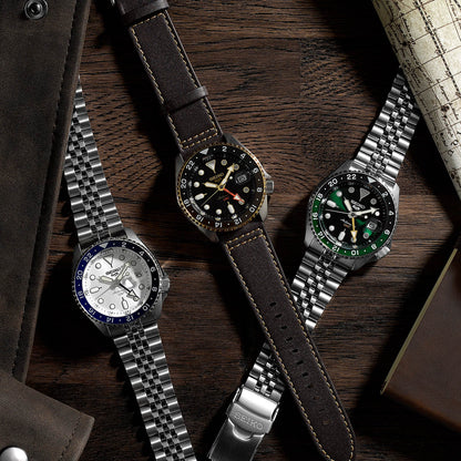 SEIKO 5 SPORTS AUTOMATIC GMT - FOREST GREEN SSK035K1