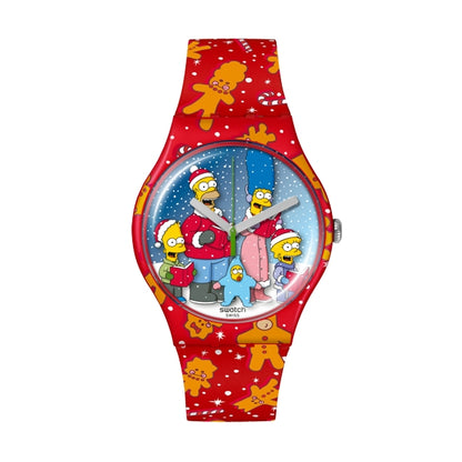 SWATCH WONDROUS WINTER WONDERLAND SUOZ361