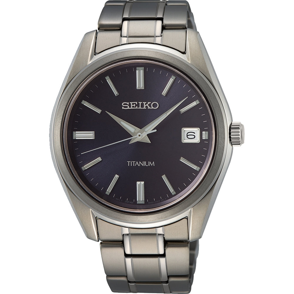 SEIKO CLASSIC TITANIUM QUARTZ SUR373P1