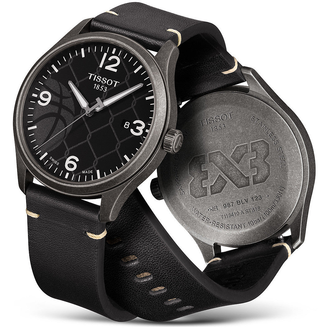 TISSOT GENT XL 3X3 STREET BASKETBALL īpašais komplekts + papildu siksniņa T1164103606700