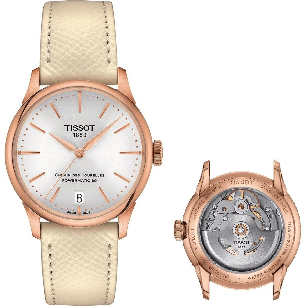 TISSOT CHEMIN DES TOURELLES POWERMATIC 80 T1392073603100