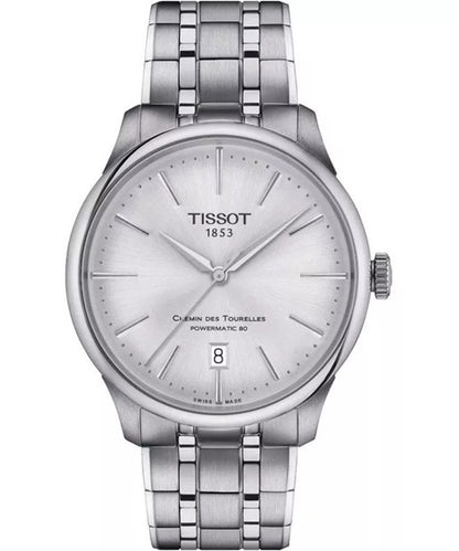 TISSOT CHEMIN DES TOURELLES POWERMATIC 80 T1398071103100
