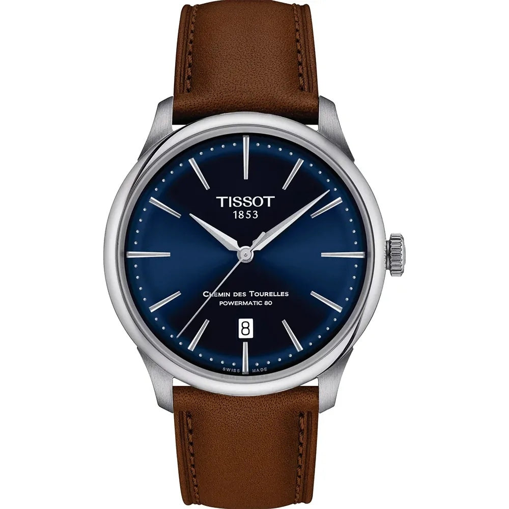 TISSOT CHEMIN DES TOURELLES POWERMATIC 80 T1398071604100