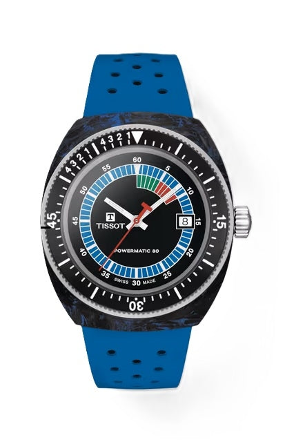 TISSOT SIDERAL S BLUE - POWERMATIC 80 T1454079705701