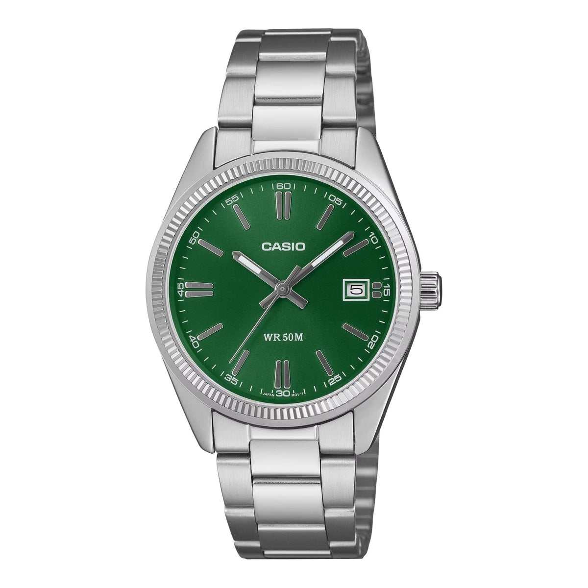 CASIO COLLECTION UNISEX DATE - ЛЕСНОЙ ЗЕЛЕНЫЙ - UNISEX UTP-1302PD-3A1VEF