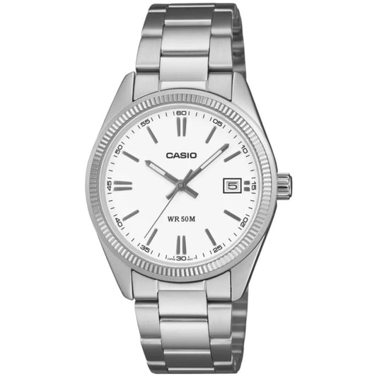 CASIO COLLECTION UNISEX DATE - WHITE - UNISEX