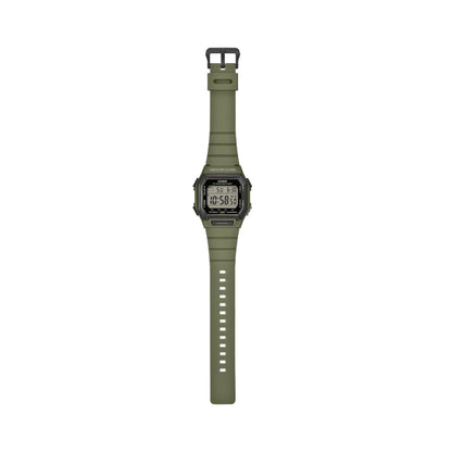 CASIO COLLECTION ILLUMINATOR 10 GADU BATERIJA - ARMIJAS ZAĻA W-738H-3AVEF