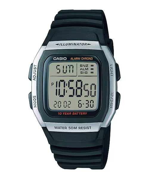 CASIO COLLECTION ILLUMINATOR 10 GADU BATERIJA W-96H-1AVDF